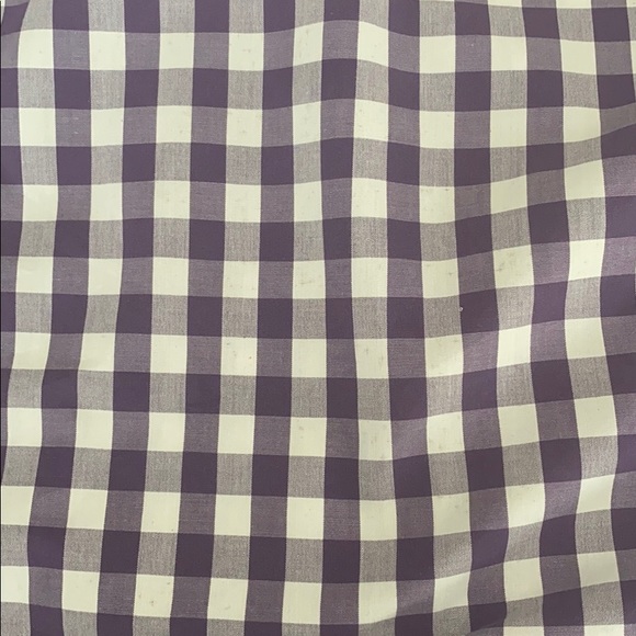 J Crew purple checkered button up - Picture 6 of 6